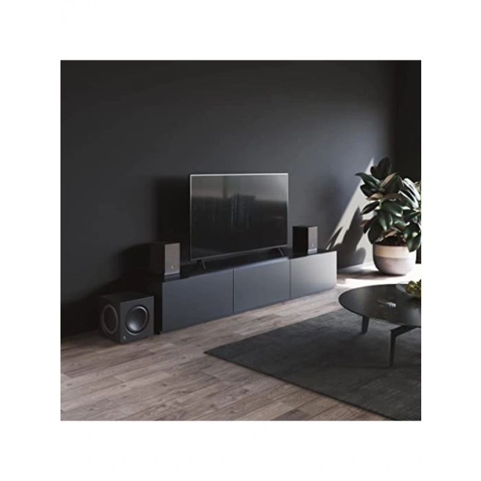 Beyaz Aktif Subwoofer - Dayanıklı Tasarım