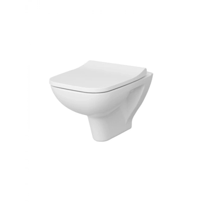 Beyaz Asma Klozet - 52 cm Uzunluk, SmoothFlush Teknolojisi