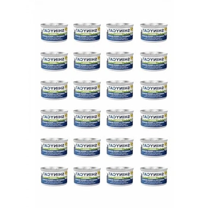 Beyaz Balıklı Ton Balıklı Kedi Konservesi 70gr x 24 Adet Pratik