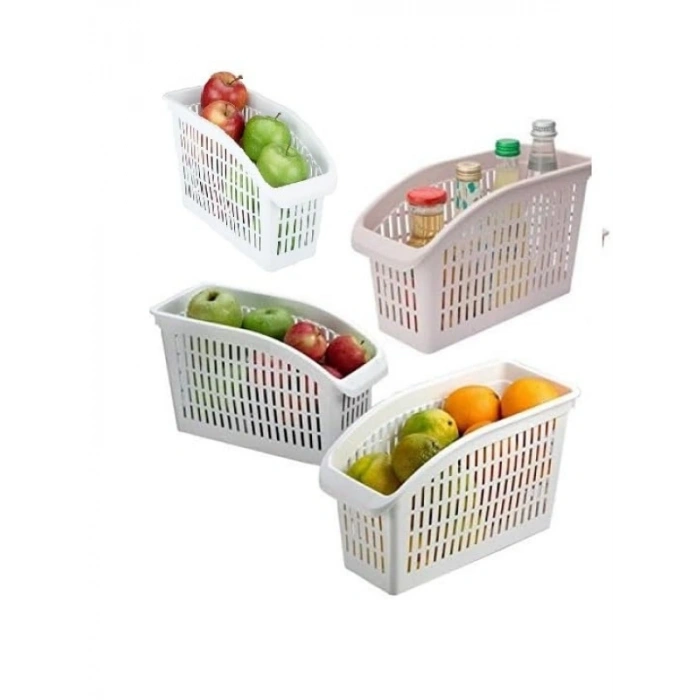 Beyaz Buzdolabı Düzenleyici - 4’lü Set