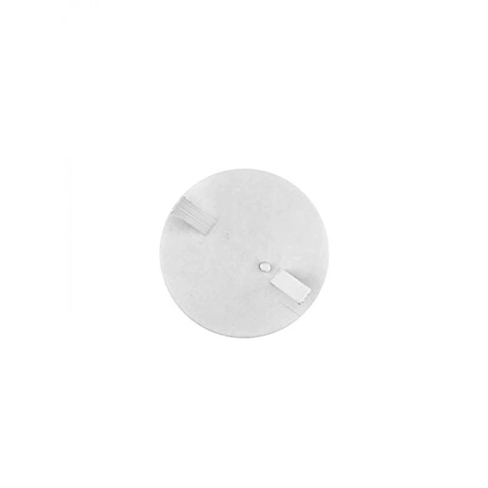 Beyaz Düz Plastik Buat Kapağı, 5li Paket ile