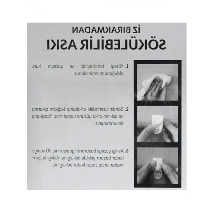 Beyaz İz Bırakmayan Tekli Askı