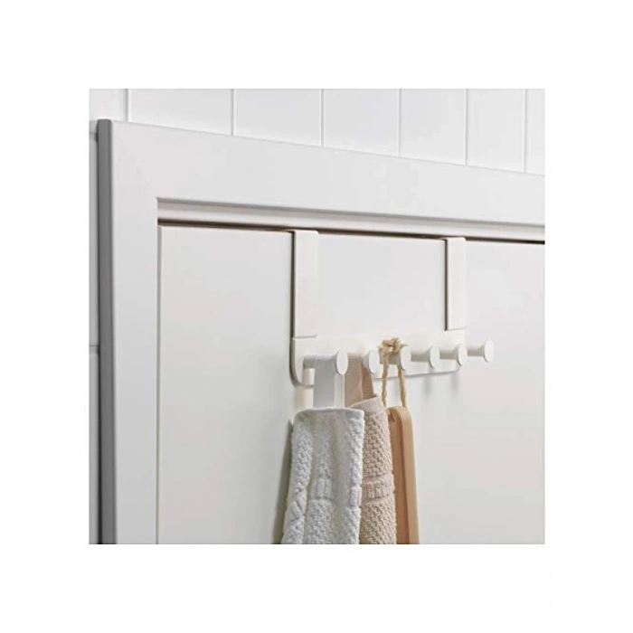 Beyaz Kapı Askısı - 35 x 13 cm