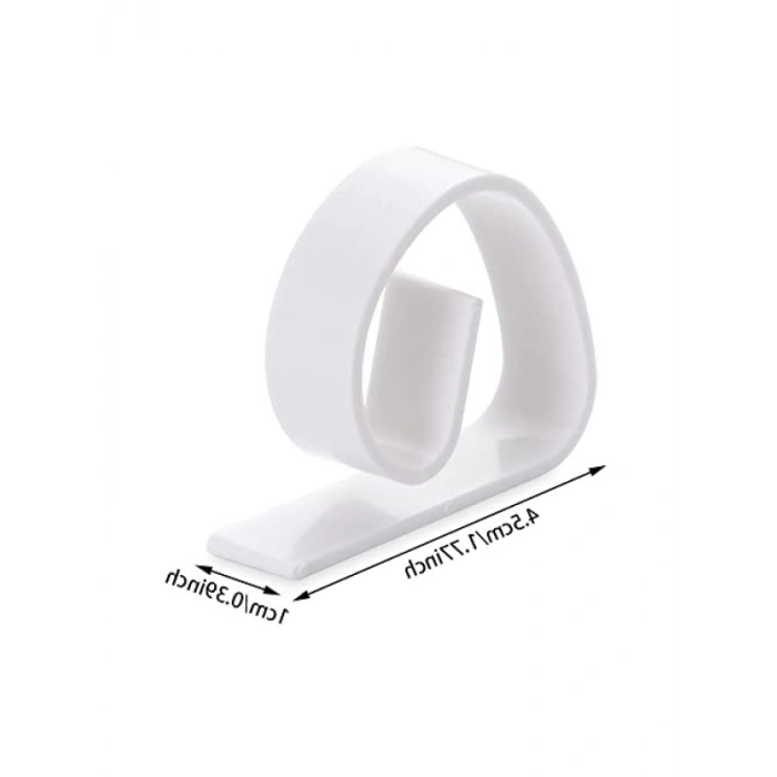 Beyaz Masa Örtüsü Sabitleyici Mandal - Kaymayı Önler