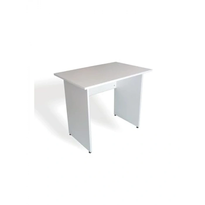 Beyaz Ofis Masası, 90x60x75h Ölçülerinde Kullanışlı Tasarım