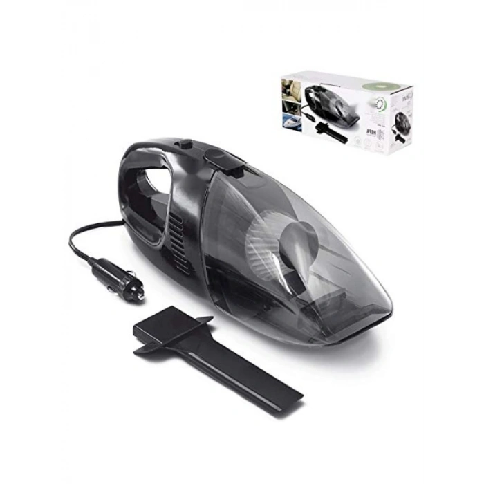 Beyaz Oto Süpürgesi - USB Şarjlı