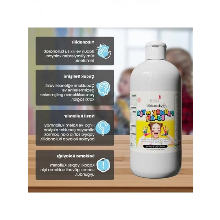 Beyaz Parmak Boyası, 500 gr