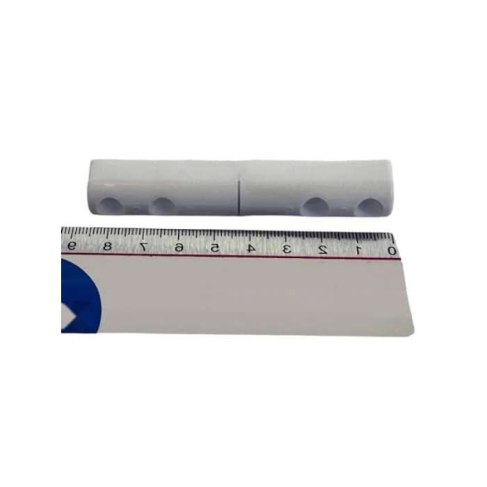 Beyaz Plastik Menteşe Seti - 4lü Paket