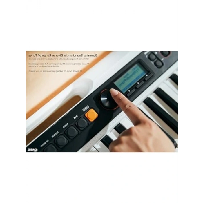 Beyaz Renkli 61 Tuşlu Org, Müzik Eğitimi İçin Uygun