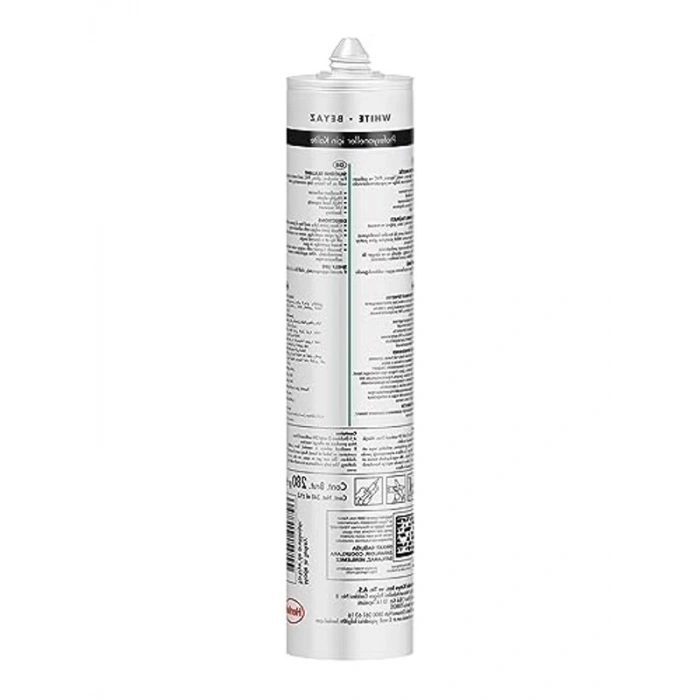 Beyaz Silikon, 280ml, Çok Amaçlı Kullanım için Uygun ve Dayanıklı