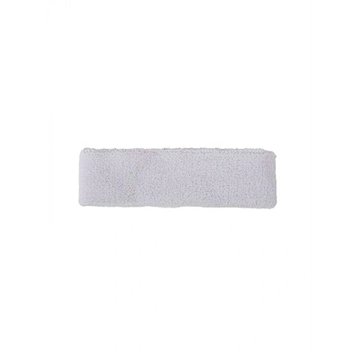 Beyaz Sporcu Saç Bandı, Ter Bandı ve Headband