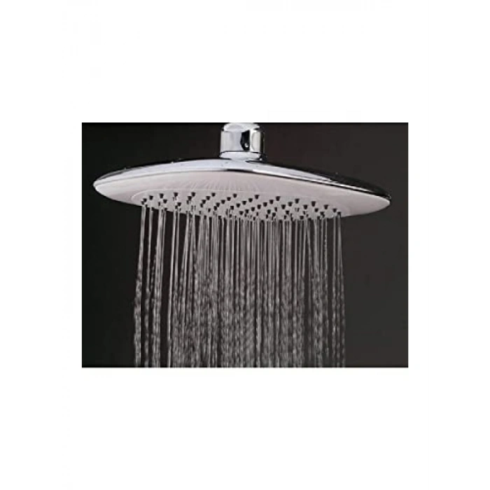 Beyaz Tepe Duş Başlığı, Dikdörtgen Tasarım, Duvara Monte