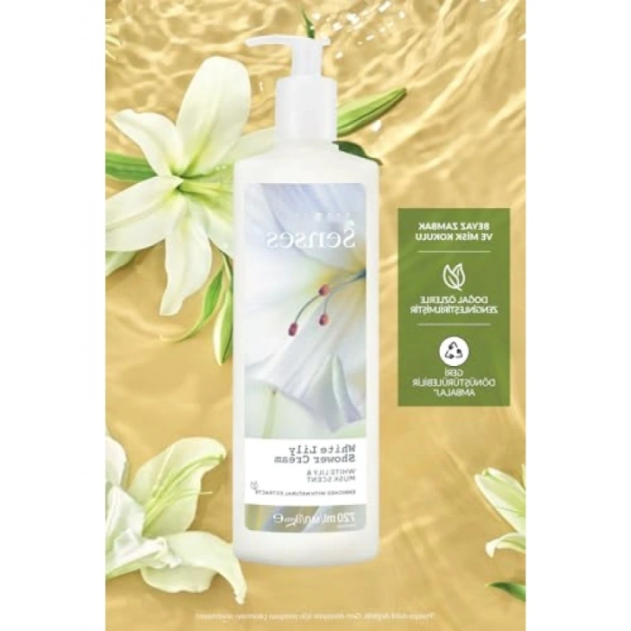 Beyaz Zambak Kokulu Duş Jeli - 720 mL