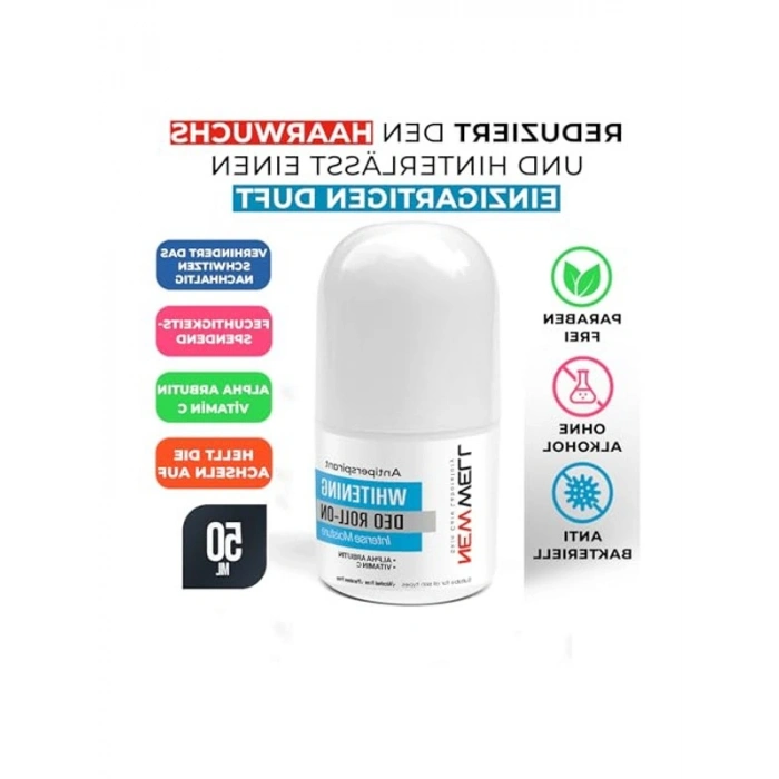 Beyazlatıcı Roll-On, 50 ml Ter Önleyici Formül