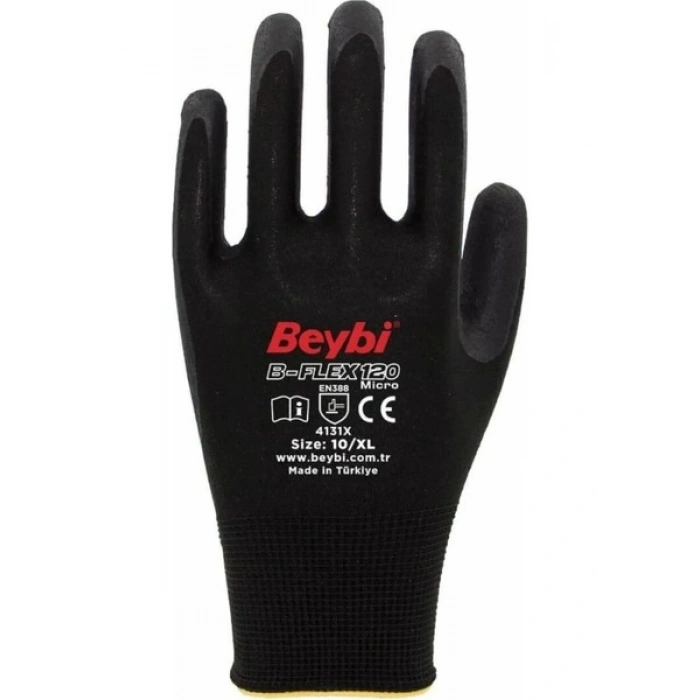Beybi B-FLEX120 Micro Köpük Nitril Eldiven No:10 12 Çift