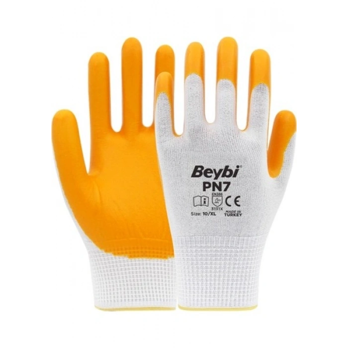 Beybi Pn7 Nitril Eldiven NO:10 XL (12 Çift)