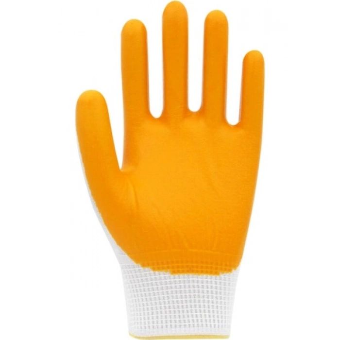 Beybi Pn7 Polyester Örme Nitril Eldiven-No:10-12li Paket