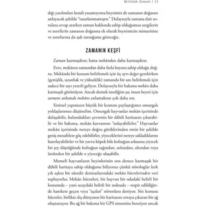 Beyniniz Bir Zaman Makinesi - Dean Buonomano