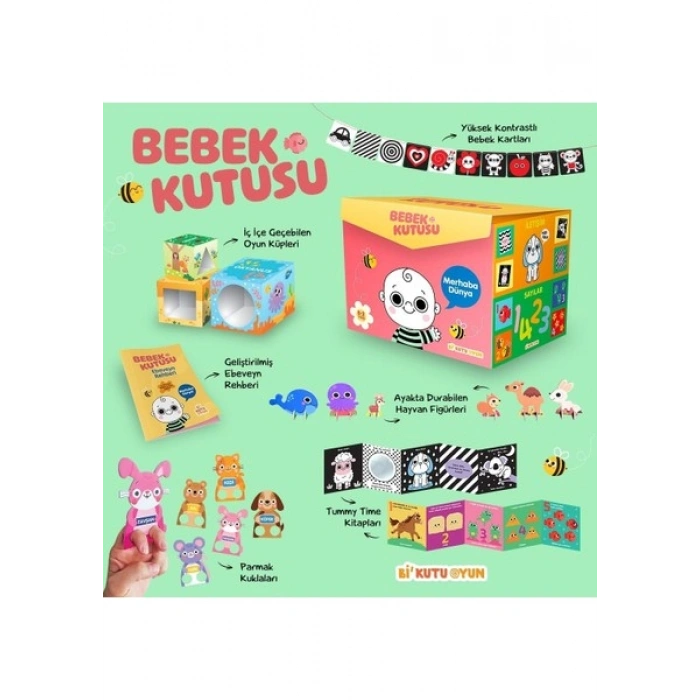 Bi Kutu Oyun Bebek Kutusu - Merhaba Dünya! (Bebeğimin İlk Kutusu)