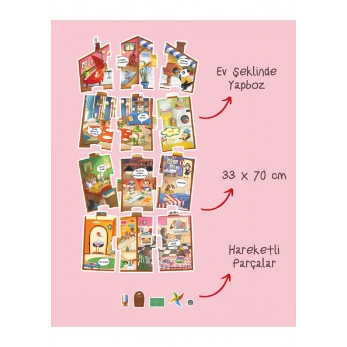 Bi Kutu Oyun İyi Kalpler Apartmanı Kitap ve Oyun Seti