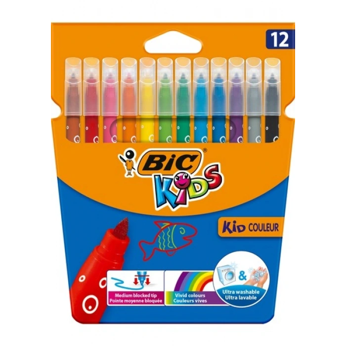 Bic 37 Parça Dikkat Geliştirici Boyama Seti (Kalem Kutusu Hediyeli)