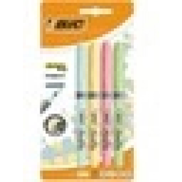 Bic Fosforlu Kalem Marking Highlighter Grip Pastel Renkler 4 Lü 964859
