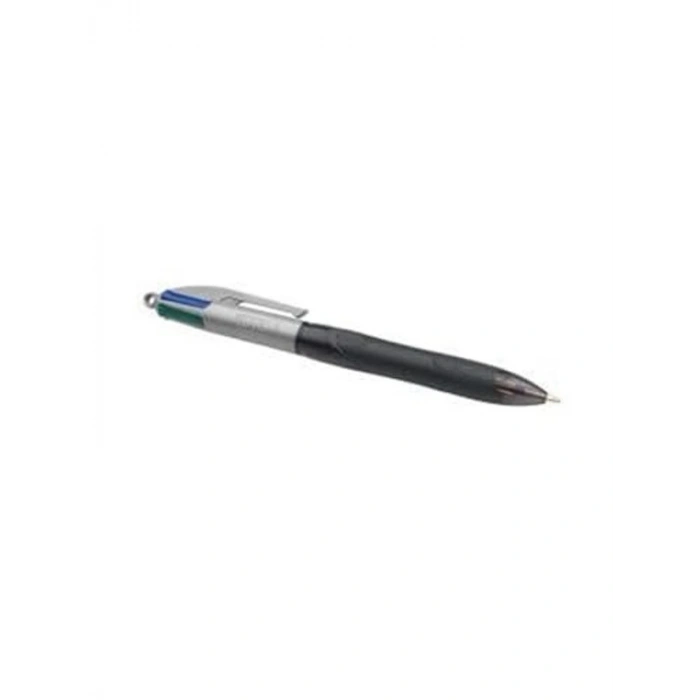 BIC Grip Pro 4 Renkli Tükenmez Kalem, Ofis ve Okul için