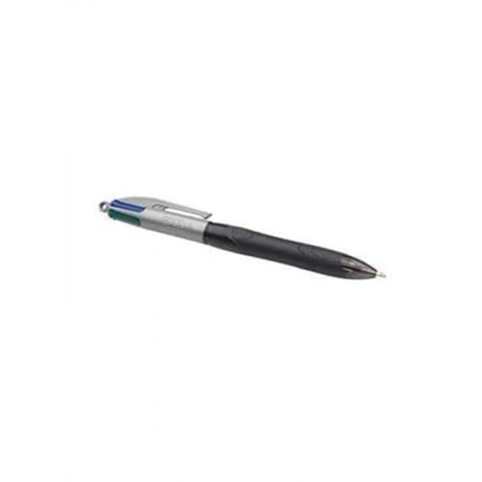 BIC Grip Pro 4 Renkli Tükenmez Kalem, Ofis ve Okul için