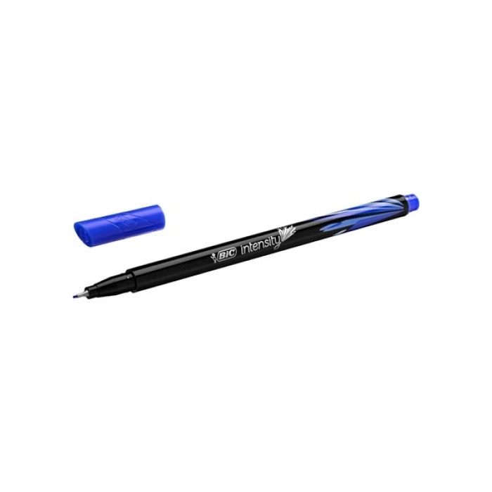 Bic Intensity Fine Liner Keçe Uçlu Kalem Mavi 12Li Kutu