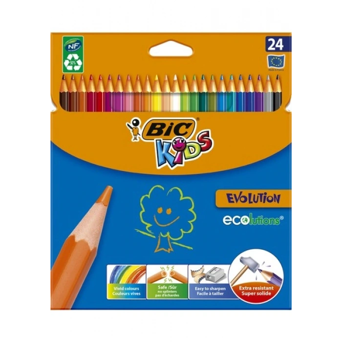 BIC Kids Evolution Kuruboya 24 Renk