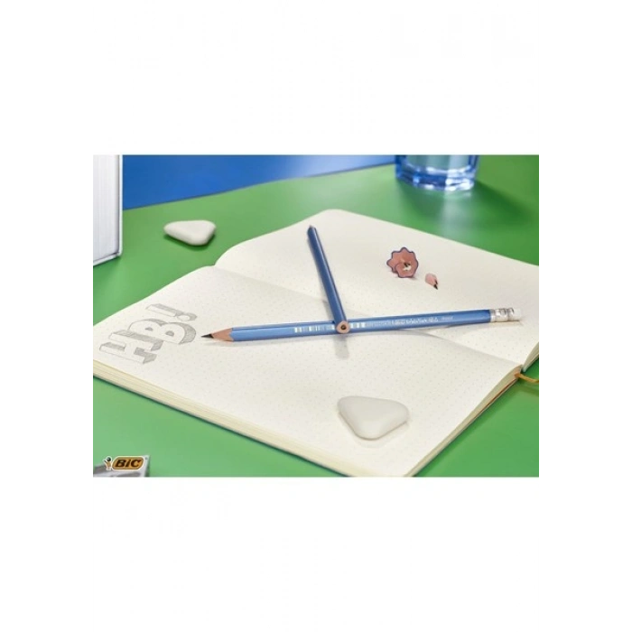 Bic Kurşun Kalem Seti 12 Kurşun 12 Kırmızı Kalem
