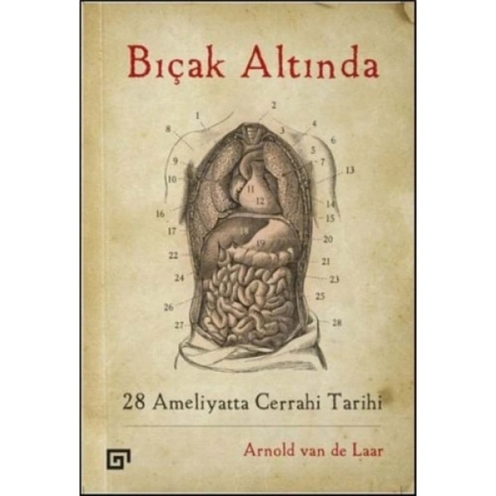 Bıçak Altında (28 Ameliyatta Cerrahi Tarihi) - Arnold Van De Laar