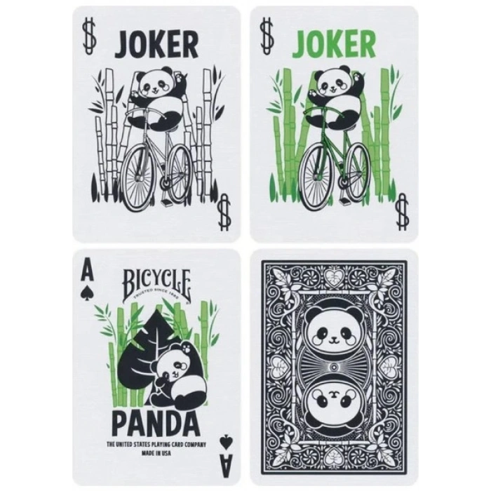 Bicycle Panda Oyun Kartları