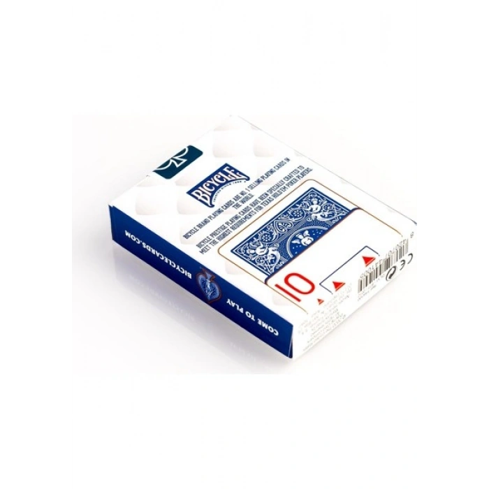 Bicycle® Prestige Rider Back 100% Plastik Jumbo Endeks Oyun Kartları, Mavi