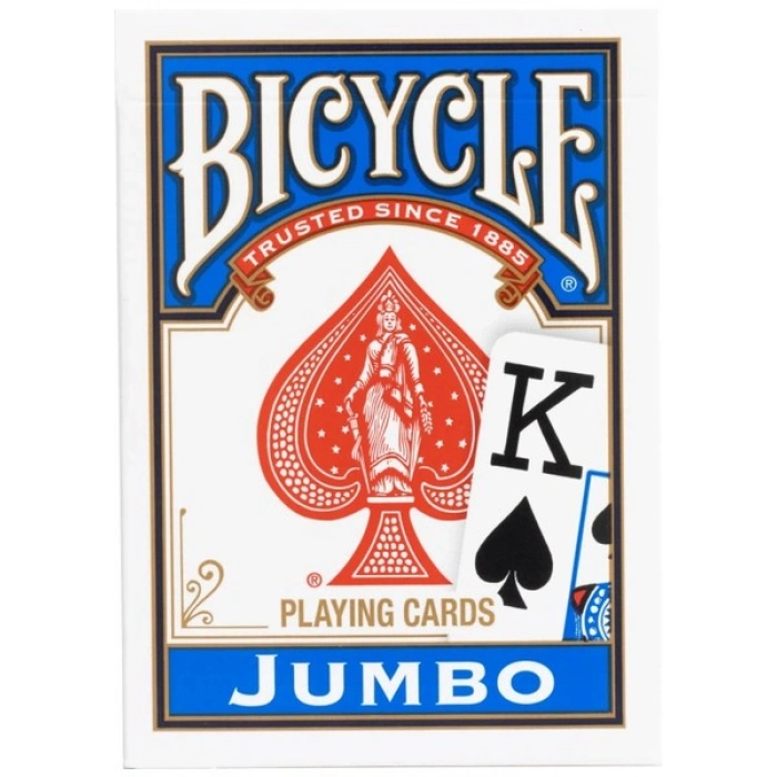 Bicycle® Rider Back International Jumbo Index - Mavi