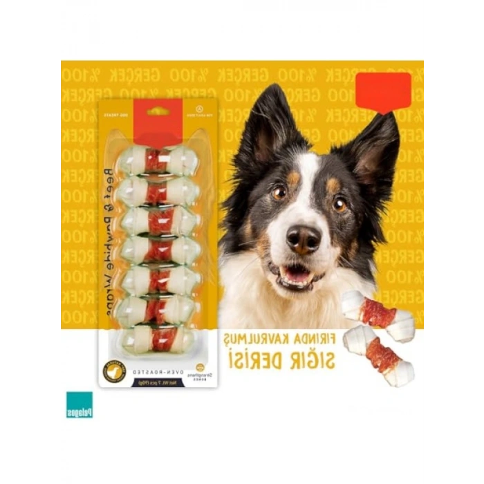 Biftek Sargılı 85 Gr Köpek Ödülü