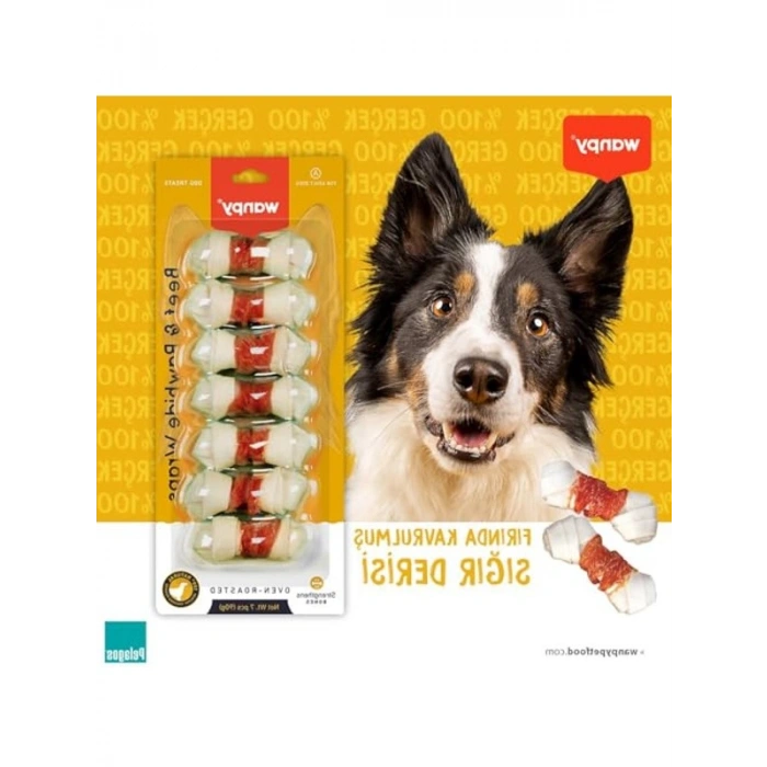 Biftek Sargılı Köpek Ödül Mamaları 85 Gr Lezzetli Atıştırmalık