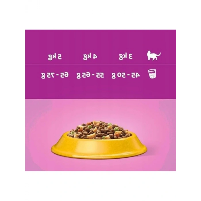 Biftekli ve Havuçlu Yetişkin Kedi Maması, 3.8 Kg
