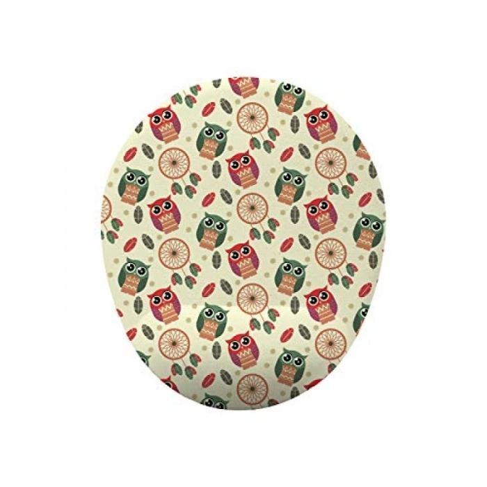 Bilek Destekli Mouse Pad, Düş Kapanı ve Baykuş Deseni