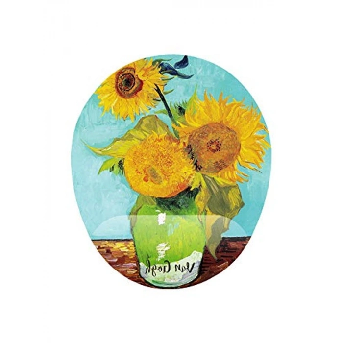 Bilek Destekli Mouse Pad, Van Gogh Temalı Tasarım