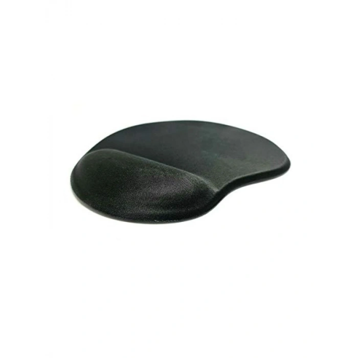 Bileklik Destekli Siyah Ergonomik Mouse Pad