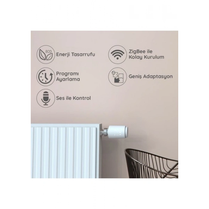 Bilicra S-Warm Akıllı Termostatik Radyatör Vanası