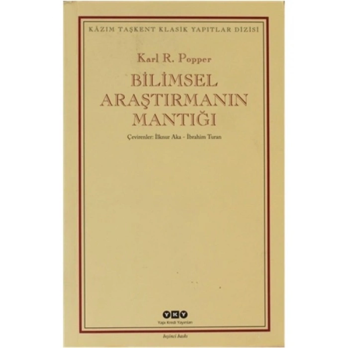 Bilimsel Araştırmanın Mantığı
