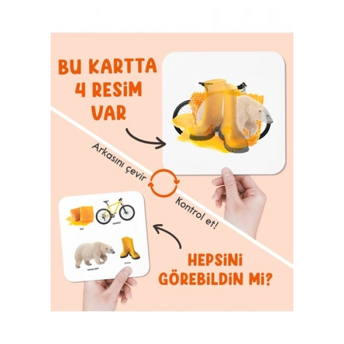 Bir Daha Bak - Dikkat Geliştiren Oyun Kartları
