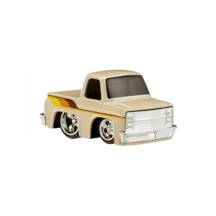 Biriktirilebilir Krem Rengi Custom Araba Modeli, 1987 Chevy C10