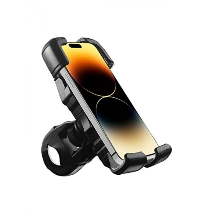 Bisiklet Gidon Telefon Tutucu - 360 Derece Dönebilir