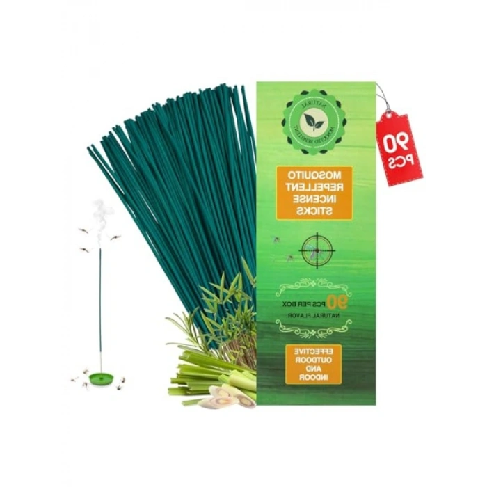 Bitki Bazlı Doğal Sivrisinek Kovucu Tütsü Çubukları