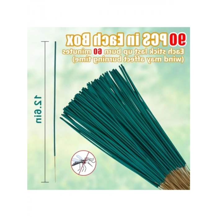 Bitki Bazlı Doğal Sivrisinek Kovucu Tütsü Çubukları