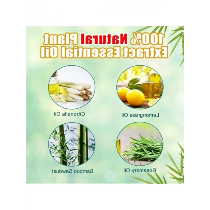 Bitki Bazlı Doğal Sivrisinek Kovucu Tütsü Çubukları