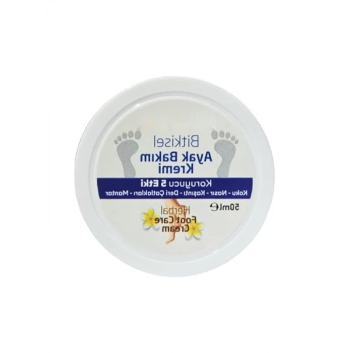 Bitkisel Ayak Bakım Kremi - 50 ml - Koku Karşıtı ve Koruyucu